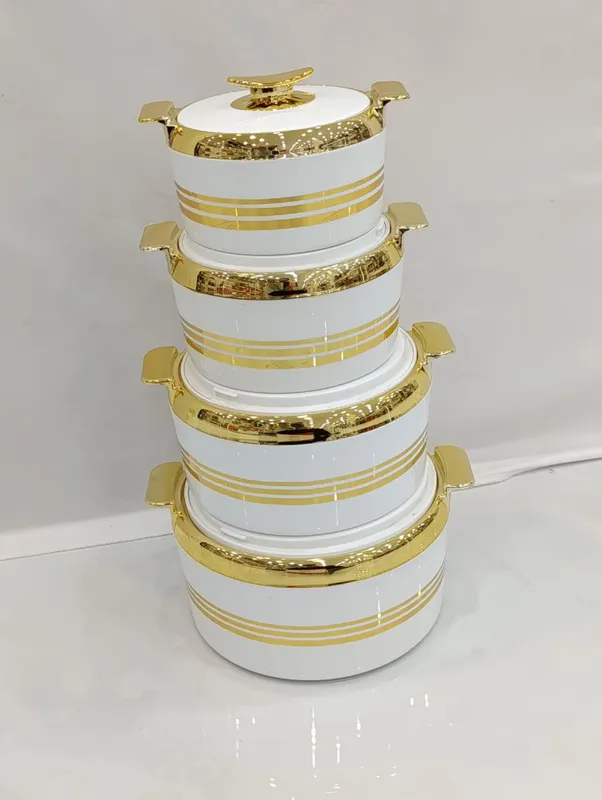 ظرف گرم نگهدارنده 4 تکه لاین گلد gallery0