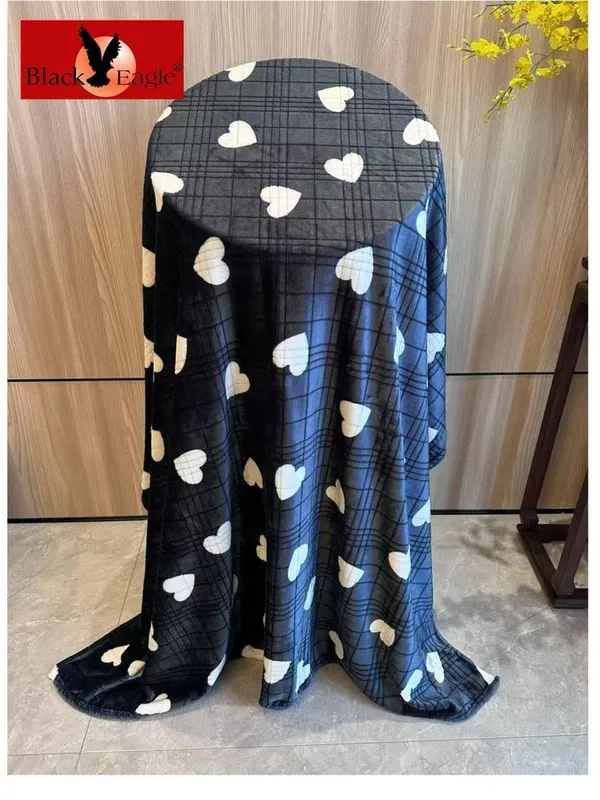 پتو مسافرتی دونفره طرح قلبی بلک ایگل gallery1