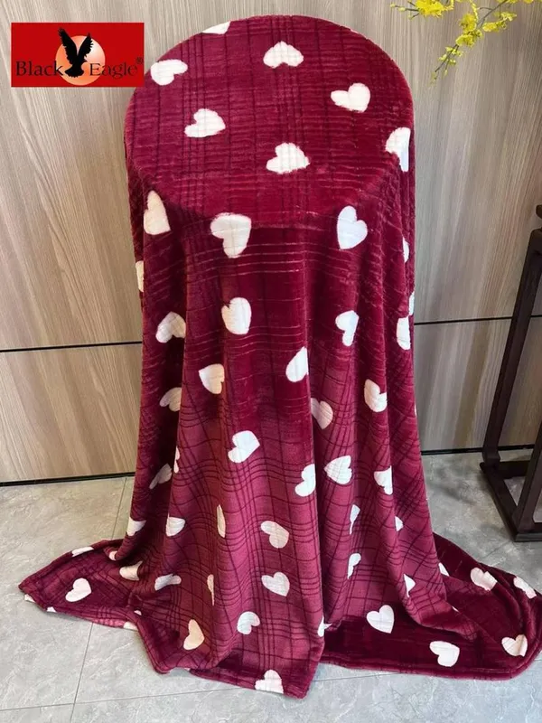 پتو مسافرتی دونفره طرح قلبی بلک ایگل gallery3