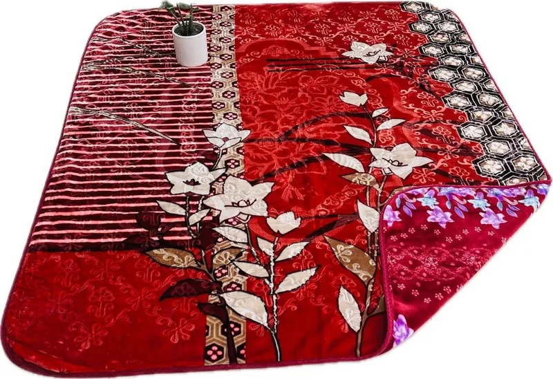 پتو دونفره ریلکس دو رو مخمل وزن تقریبا 5 کیلو gallery3