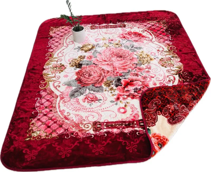 پتو دونفره ریلکس دو رو مخمل وزن تقریبا 5 کیلو gallery4