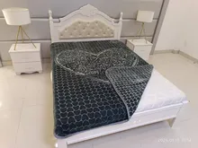 پتو fst یک نفره طرح قلبی gallery3