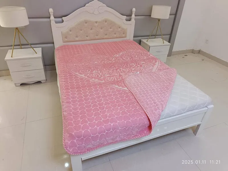 پتو fst یک نفره طرح قلبی gallery6