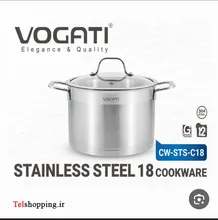 قابلمه استیل 18سانت کد c18 gallery0